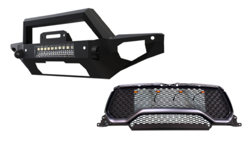 Heavy Duty Bumpers and Grilles
