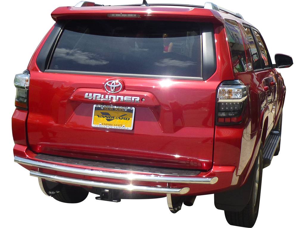 thumbnail image 2 of Newpoint Motor Black Double Pipe Rear Bumper Guard For Toyota 4Runner & GX 2003-2020 – Mild Steel 2 of 6