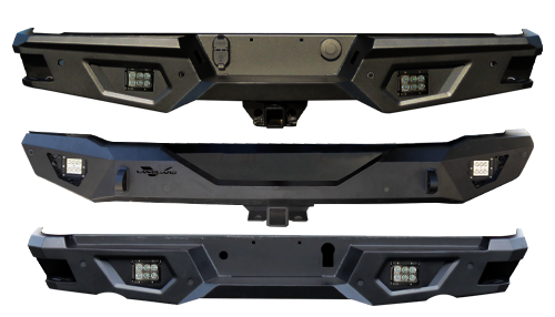 Heavy Duty Bumpers and Grilles - Rear Bumpers