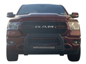 Vanguard Off-Road - Vanguard Off-Road Black Powdercoat Vantage Bull Bar VGUBG-2143-2147BK-LED