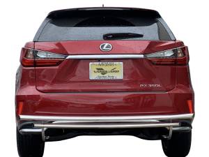 Vanguard Off-Road - Vanguard Off-Road Stainless Steel Double Layer Rear Bumper Guard VGRBG-0830-1122SS