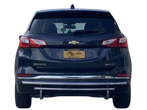 Vanguard Off-Road - Vanguard Off-Road Stainless Steel Double Layer Rear Bumper Guard VGRBG-1018-1274ESS