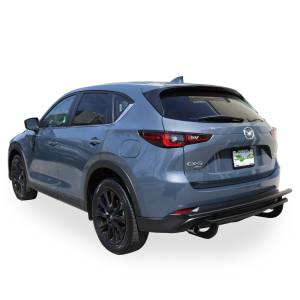 Vanguard Off-Road - Vanguard Off-Road Black Powdercoat Double Layer Rear Bumper Guard VGRBG-1291-1274BK