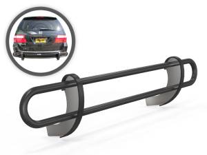 Vanguard Off-Road - Vanguard Off-Road Black Powdercoat Double Tube Rear Bumper Guard VGRBG-0635BK