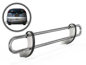 Vanguard Off-Road - Vanguard Off-Road Stainless Steel Double Tube Rear Bumper Guard VGRBG-0712-0725SS