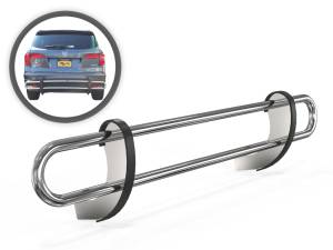 Vanguard Off-Road - Vanguard Off-Road Stainless Steel Double Tube Rear Bumper Guard VGRBG-0712-1191SS