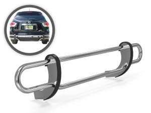 Vanguard Off-Road - Vanguard Off-Road Stainless Steel Double Tube Rear Bumper Guard VGRBG-0829-1122SS