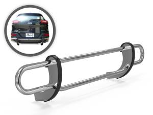 Vanguard Off-Road - Vanguard Off-Road Stainless Steel Double Tube Rear Bumper Guard VGRBG-0991SS