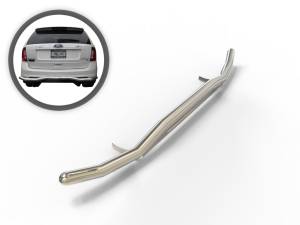 Vanguard Off-Road - Vanguard Off-Road Stainless Steel Single Tube Rear Bumper Guard VGRBG-0978SS