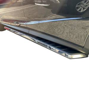 Vanguard Off-Road - Vanguard Off-Road Black F1 Style Running Boards VGSSB-1168-1283AL