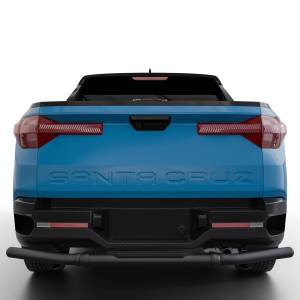 Vanguard Off-Road - Vanguard Off-Road Black Powdercoat Pintle Rear Bumper Guard VGRBG-2301-2406BK