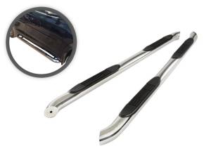 Vanguard Off-Road - Vanguard Off-Road Stainless Steel 3in Round Side Steps VGSSB-0988SS