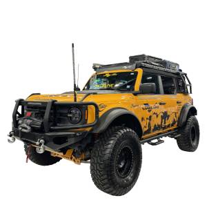 Vanguard Off-Road - Vanguard Off-Road Black Powdercoat HD Bumper VGFRG-2508BK-LED