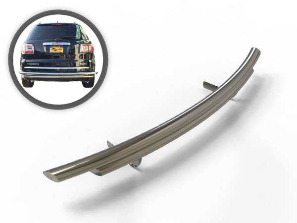 Vanguard Off-Road - Vanguard Off-Road Stainless Steel Double Layer Rear Bumper Guard VGRBG-1018-1348SS