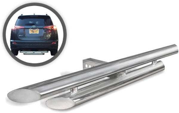 Vanguard Off-Road - Vanguard Stainless Steel Classic Double Layer Hitch Step | Compatible with Universal Models Universal Models