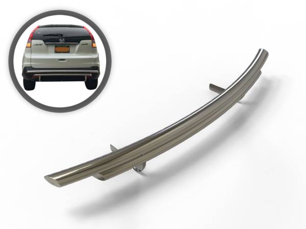 Vanguard Off-Road - Vanguard Off-Road Stainless Steel Double Layer Rear Bumper Guard VGRBG-0899-0725SS
