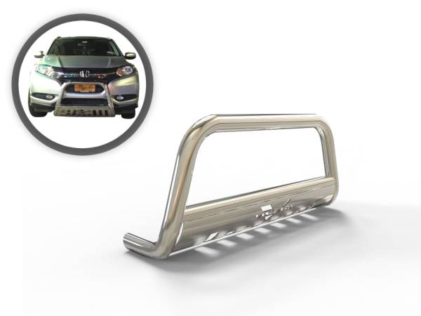 Vanguard Off-Road - VANGUARD VGUBG-1276-1854SS Stainless Steel Classic Bull Bar | Compatible with 16-24 Honda HR-V