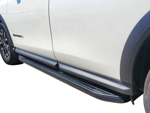 Vanguard Off-Road - VANGUARD VGSSB-2182-1094AL Black F6 Style Running Boards | Compatible with 14-22 Nissan Rogue