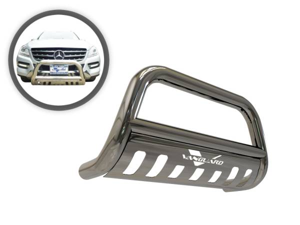 Vanguard Off-Road - VANGUARD VGUBG-0911SS Stainless Steel Classic Bull Bar | Compatible with 06-11 Mercedes-Benz ML350 / 10-11 Mercedes-Benz ML450 / 08-11 Mercedes-Benz ML550