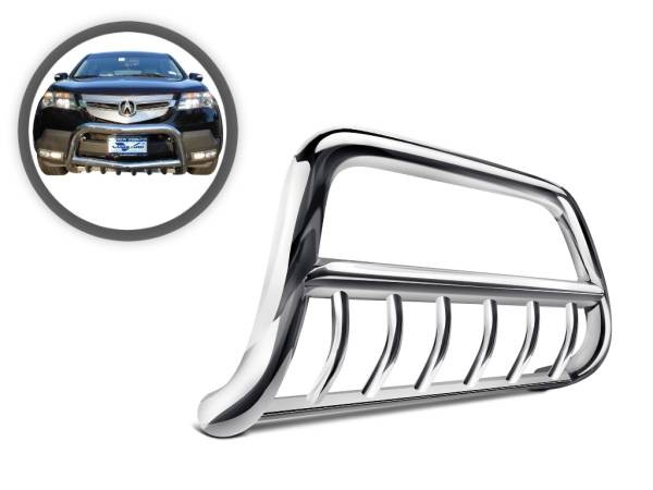 Vanguard Off-Road - VANGUARD VGUBG-0292SS Stainless Steel Bull Bar with Skid Tube | Compatible with 07-09 Acura MDX