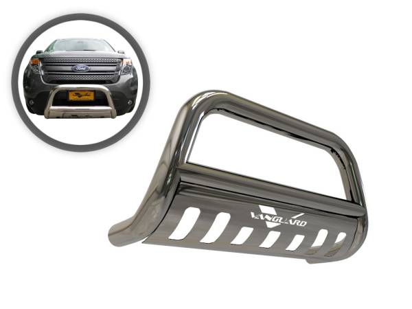 Vanguard Off-Road - VANGUARD VGUBG-0916-0918SS Stainless Steel Classic Bull Bar | Compatible with 06-10 Ford Explorer / 06-10 Mercury Mountaineer
