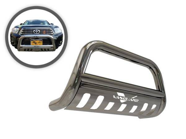 Vanguard Off-Road - Vanguard Stainless Steel Classic Bull Bar | Compatible with 08-10 Toyota Highlander
