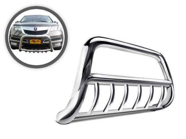 Vanguard Off-Road - Vanguard Off-Road Stainless Steel Bull Bar with Skid Tube VGUBG-0541-0909SS