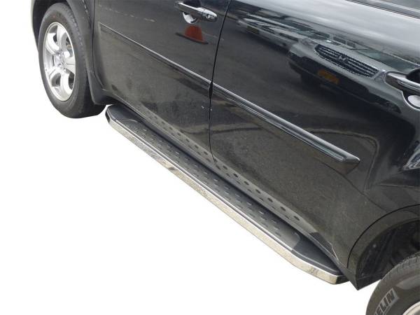 Vanguard Off-Road - VANGUARD VGSSB-0795-1281AL Polished Chrome F2 Style Running Boards | Compatible with 15-17 Lexus NX200T / 15-18 Lexus NX300H