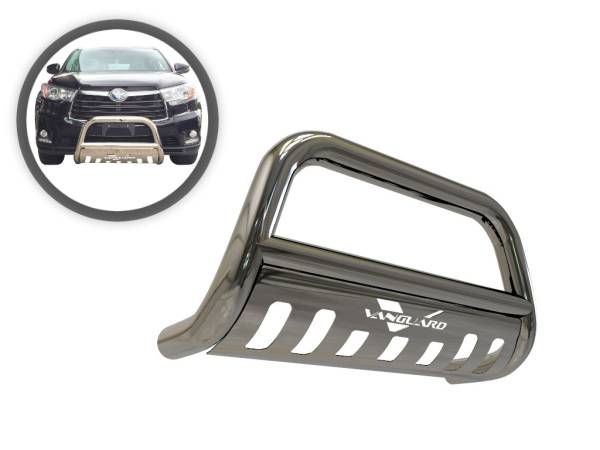 Vanguard Off-Road - VANGUARD VGUBG-0987SS Stainless Steel Classic Bull Bar | Compatible with 14-19 Toyota Highlander