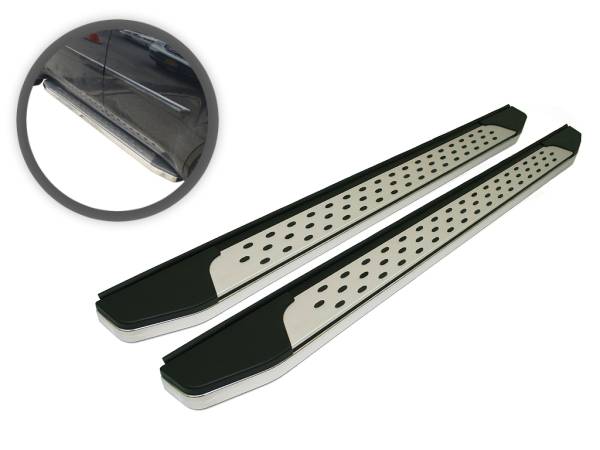Vanguard Off-Road - Vanguard Polished Chrome F2 Style Running Boards | Compatible with 20-23 Ford Explorer