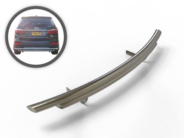 Vanguard Off-Road - Vanguard Off-Road Stainless Steel Double Layer Rear Bumper Guard VGRBG-1018-1120SS