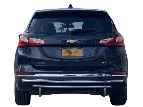 Vanguard Off-Road - VANGUARD VGRBG-1018-1924SS Stainless Steel Double Layer Rear Bumper Guard | Compatible with 16-22 Cadillac XT5
