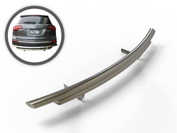 Vanguard Off-Road - Vanguard Off-Road Stainless Steel Double Layer Rear Bumper Guard VGRBG-1031-1125SS