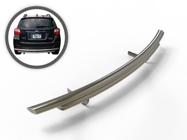 Vanguard Off-Road - Vanguard Off-Road Stainless Steel Double Layer Rear Bumper Guard VGRBG-1031-1970SS