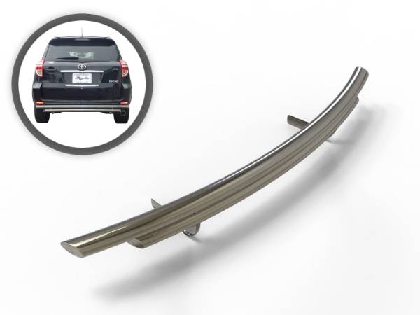 Vanguard Off-Road - Vanguard Off-Road Stainless Steel Double Layer Rear Bumper Guard VGRBG-1037-1115SS