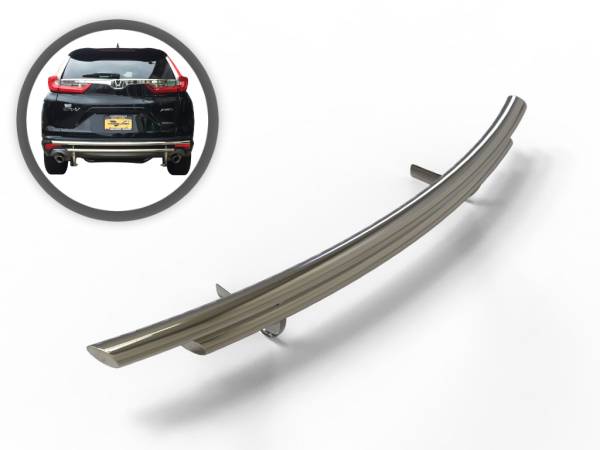 Vanguard Off-Road - Vanguard Off-Road Stainless Steel Double Layer Rear Bumper Guard VGRBG-1278-1340SS