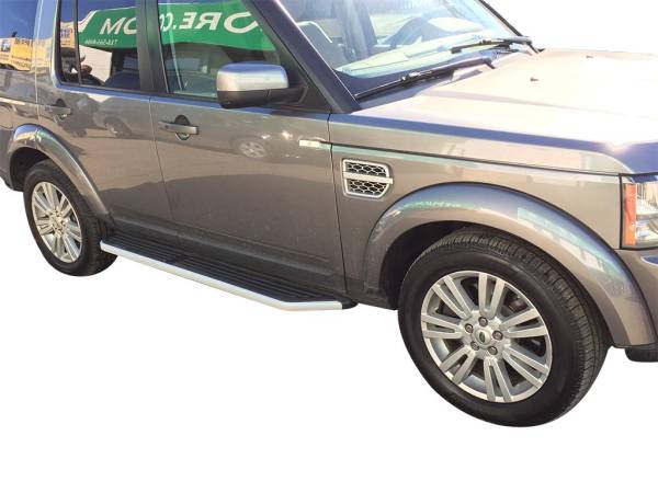 Vanguard Off-Road - VANGUARD VGSSB-0628AL Black OE Style Running Boards | Compatible with 05-09 Land Rover LR3 / 10-13 Land Rover LR4