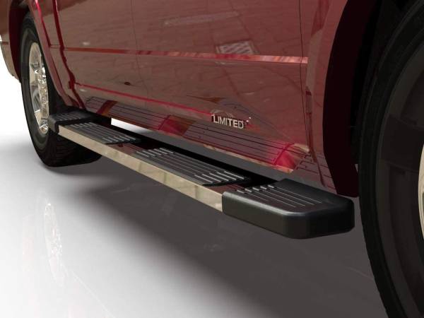 Vanguard Off-Road - VANGUARD VGSSB-2097-2103SS Stainless Steel CB3 Running Boards | Compatible with 99-13 Chevrolet Silverado Crew Cab / 99-13 GMC Sierra Crew Cab Excludes Denali Models