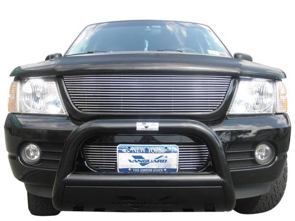 Vanguard Off-Road - [PRESALE] Vanguard Black Powdercoat Bull Bar 4.5in Round LED Kit | Compatible with 06-10 Ford Explorer / 06-10 Mercury Mountaineer