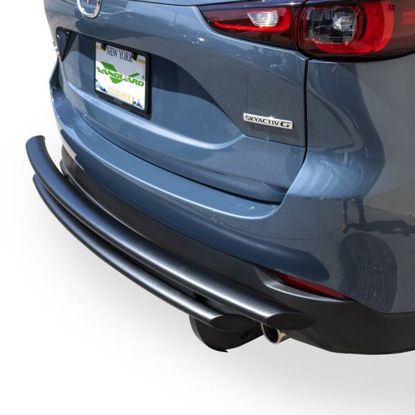 Vanguard Off-Road Black Powdercoat Double Layer Rear Bumper Guard