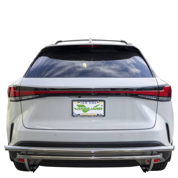 Vanguard Off-Road - Vanguard Off-Road Stainless Steel Double Layer Rear Bumper Guard VGRBG-0830-2451SS