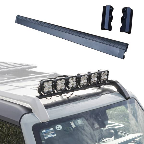 Vanguard Off-Road - Vanguard Off-Road Black Powdercoat Craftsmen Roof Rack VGLB-2472BK