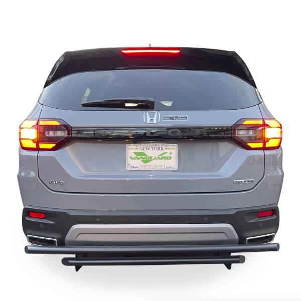 Vanguard Off-Road - Vanguard Off-Road Black Powdercoat Double Layer Rear Bumper Guard VGRBG-1883-1274PBK