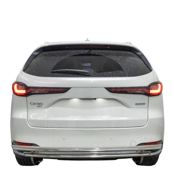 Vanguard Off-Road - Vanguard Off-Road Stainless Steel Double Layer Rear Bumper Guard VGRBG-OHCO-BEECSS