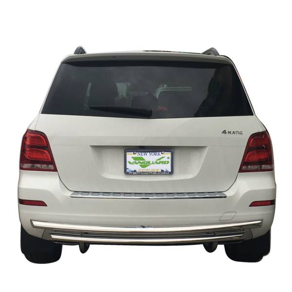 Vanguard Off-Road - Vanguard Off-Road Stainless Steel Double Layer Rear Bumper Guard VGRBG-AOAH-AAFDSS
