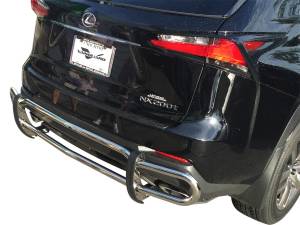 Vanguard Off-Road - Vanguard Off-Road Stainless Steel Double Tube Rear Bumper Guard VGRBG-1099-1176SS - Image 3