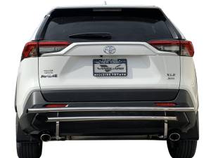 Vanguard - Vanguard Stainless Steel Double Layer Rear Bumper Guard VGRBG-1999NSS - Image 2