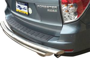 Vanguard Off-Road - VANGUARD VGRBG-1018-1246SS Stainless Steel Double Layer Rear Bumper Guard | Compatible with 07-13 Subaru Forester - Image 3