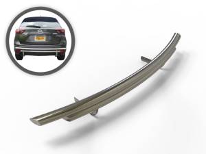 Vanguard Off-Road - Vanguard Off-Road Stainless Steel Double Layer Rear Bumper Guard VGRBG-1018-1274SS - Image 1