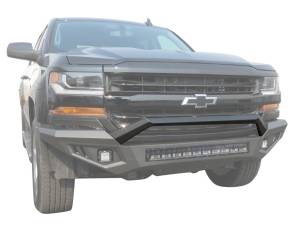 Replacement HD Bumpers and Grilles - Front Bumpers - Vanguard - Vanguard Black HD Bumper Hoop Only VGHDB-2211BK